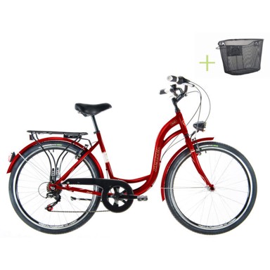 KENZEL Bicikl 26" Dream Royal, bordo